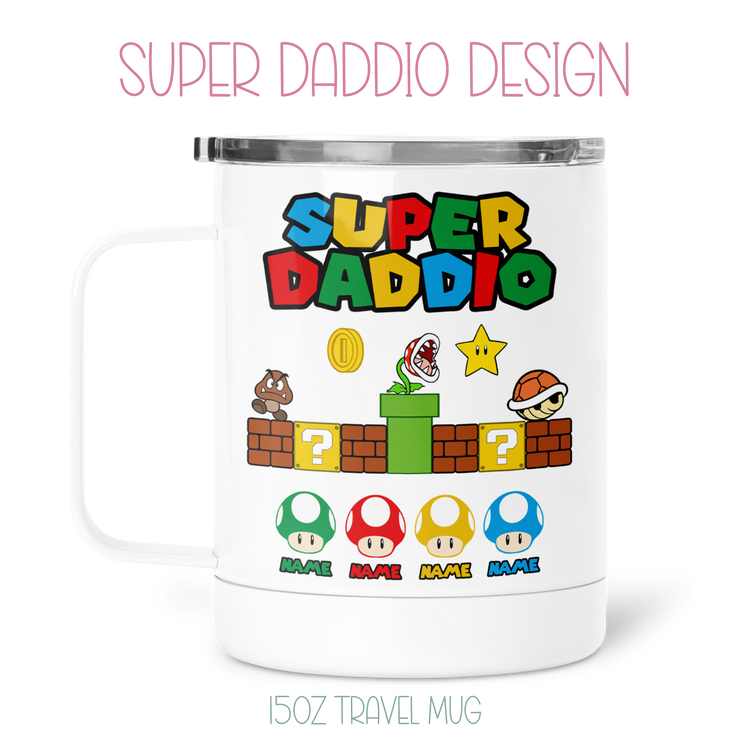 Super Daddio Father's Day Design
