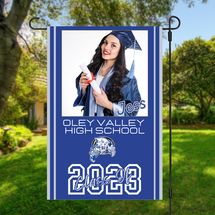 Graduation Garden Flag 2023